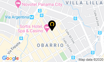 Mapa de Metro Security Corp en Panamá