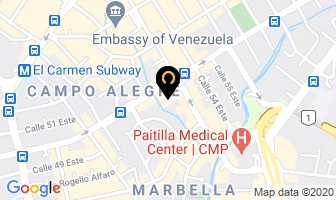 Mapa de Mmg Trust, S A en Panamá