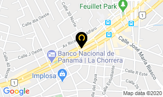 Mapa de Mueblería Nana en La Chorrera