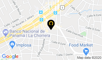 Mapa de Murga Los Distinguidos en La Chorrera