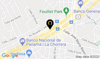 Mapa de Music Mall Panama en La Chorrera