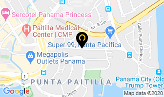 Mapa de NiÑo Caina Construcciones Ltda. en Panamá