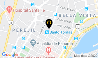 Mapa de Office Pro PanamÁ en Panamá
