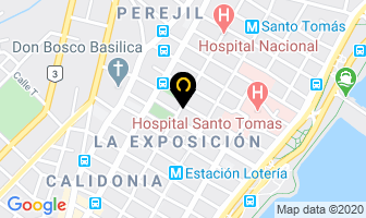 Mapa de Optica La IluciÓn en Panamá
