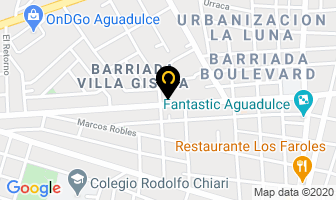 Mapa de Organo Judicial en Aguadulce
