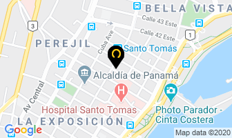 Mapa de Oxi Center en Panamá