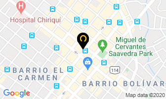 Mapa de Panaderia La Castellana en David