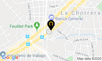 Mapa de Panagas Chame Distribuidor en La Chorrera