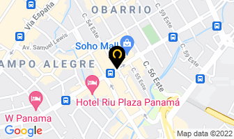Mapa de Panama en Panamá