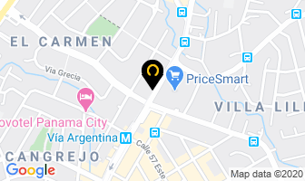 Mapa de Panama Fight Shop en Panamá