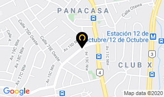 Mapa de Panama Hardware en Panamá