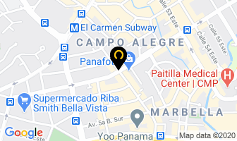 Mapa de Panamerican Network Services en Panamá