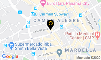 Mapa de Panven Consultores en Panamá