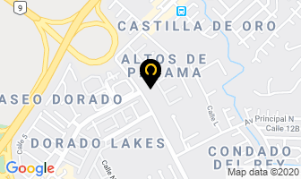 Mapa de Party Depot en Panamá