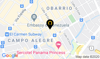Mapa de Paz Rodriguez Jorge Dr. en Panamá