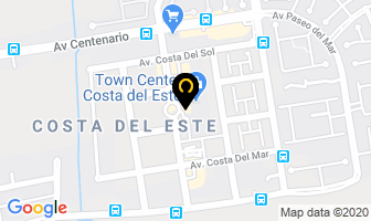 Mapa de Pizzeria Costa Del Este en Panamá