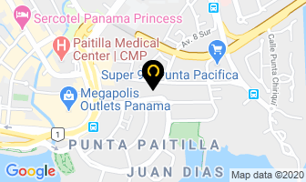 Mapa de Plateria Sapir-plata 9.25 en Panamá