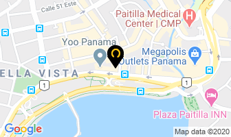 Mapa de Platino Executive Search en Panamá
