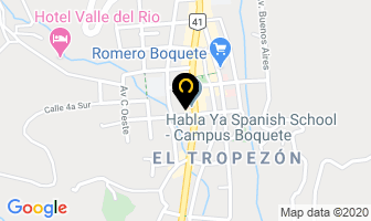 Mapa de Prestige Custom Builders en Boquete