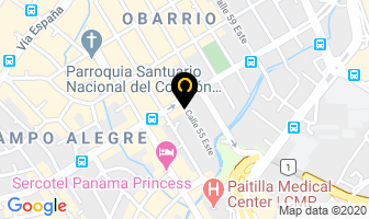 Mapa de Princess Corporation en Panamá