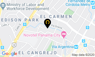 Mapa de Professional Electronic Services, S A en Panamá