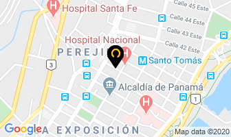 Mapa de Psc Holding en Panamá