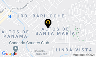 Mapa de Radio Taxi BarcellÓ en Panamá