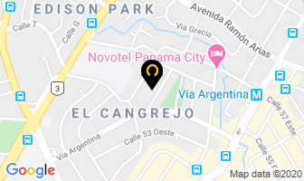 Mapa de Rapiventa, S A en Panamá