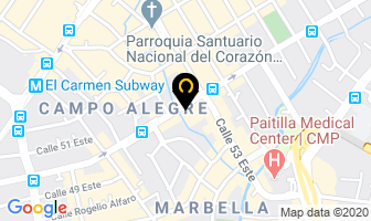 Mapa de Renova Institute en Panamá