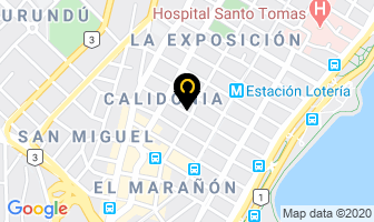 Mapa de Residencial Compostela en Panamá