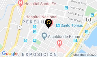 Mapa de Residencial Jamaica en Panamá