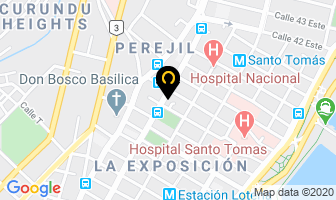 Mapa de Restaurante Bar Almaga en Panamá