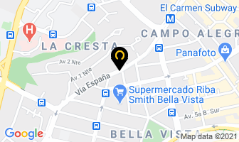 Mapa de Restaurante Bar Seoul en Panamá