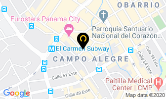 Mapa de Restaurante Beirut en Panamá
