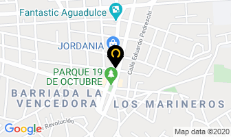 Mapa de Restaurante Los Faroles en Aguadulce