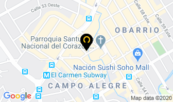Mapa de Restaurante Rincon 7 en Panamá