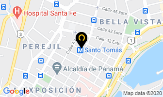 Mapa de Restaurante Roma Antica en Panamá