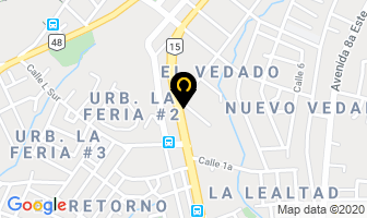 Mapa de Restaurante Y Parrillada Las Brasas en David
