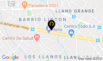 Mapa de Riegos Del Istmo, S.a. en Las Lomas