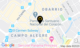 Mapa de Romero Realty, S A en Panamá