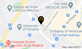 Mapa de Sanchez Acevedo & Ortega en Panamá