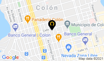 Mapa de Sandrely S Salon en Barrio Colón