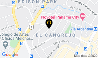 Mapa de Santa Clara Botting, S A en Panamá