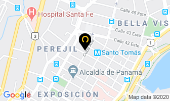 Mapa de Sbca Consulting Corp. en Panamá