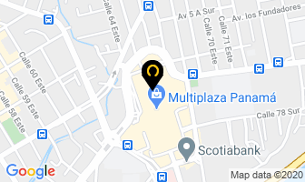 Mapa de Secret´s Store en Panamá