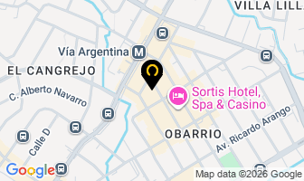 Mapa de Servicios De Electronica En Obarrio en Panamá