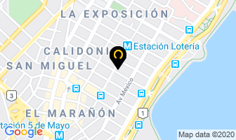 Mapa de Servicios Miva, S A en Panamá
