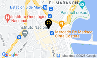 Mapa de Servicios Romar en Panamá