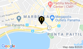 Mapa de Shawarma Delivery en Panamá