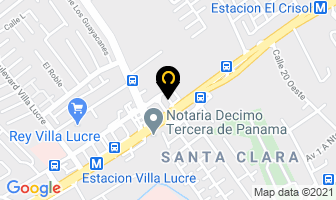Mapa de Silvrun Dental en Panamá